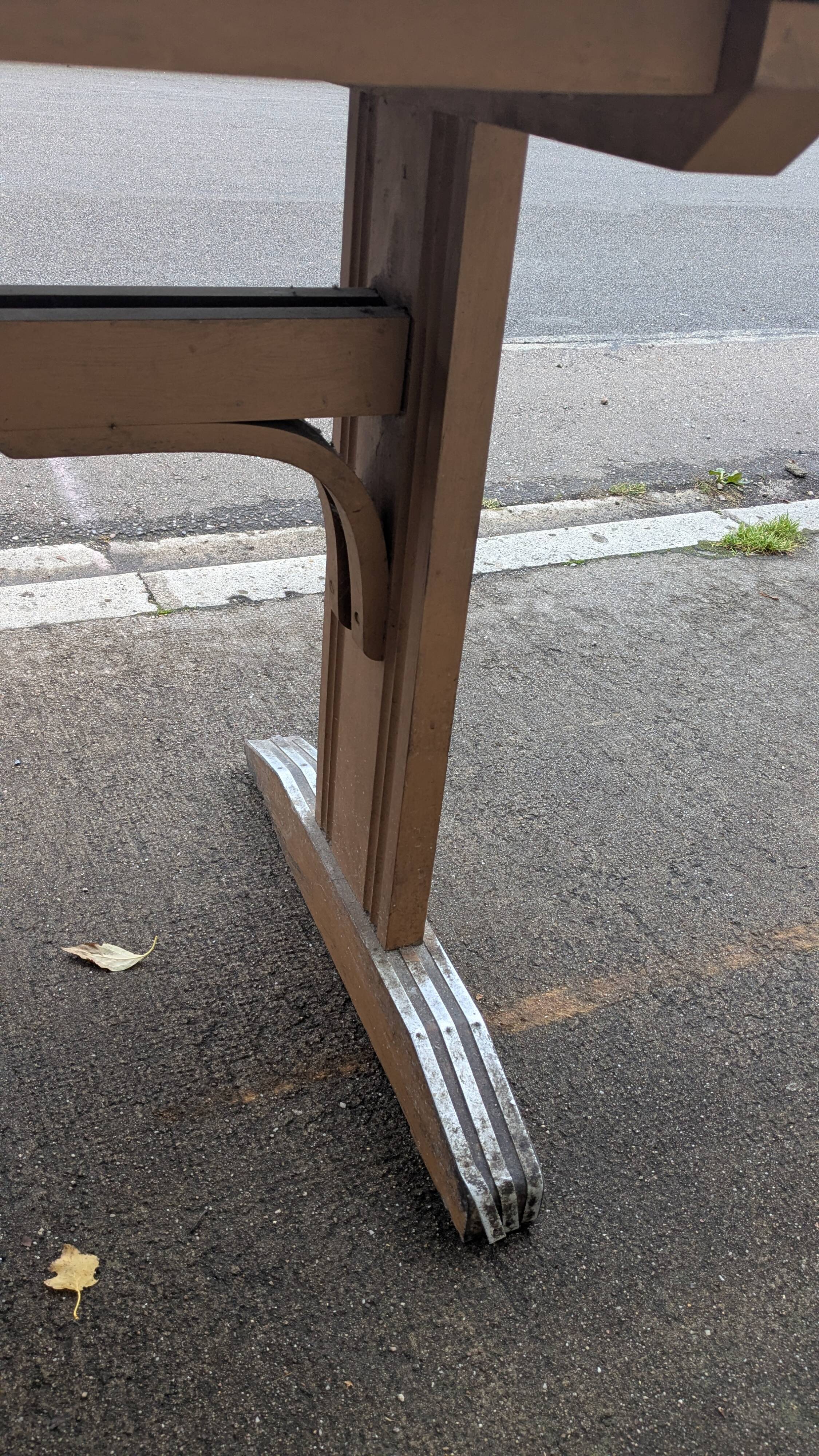 Table de bistrot, années 50