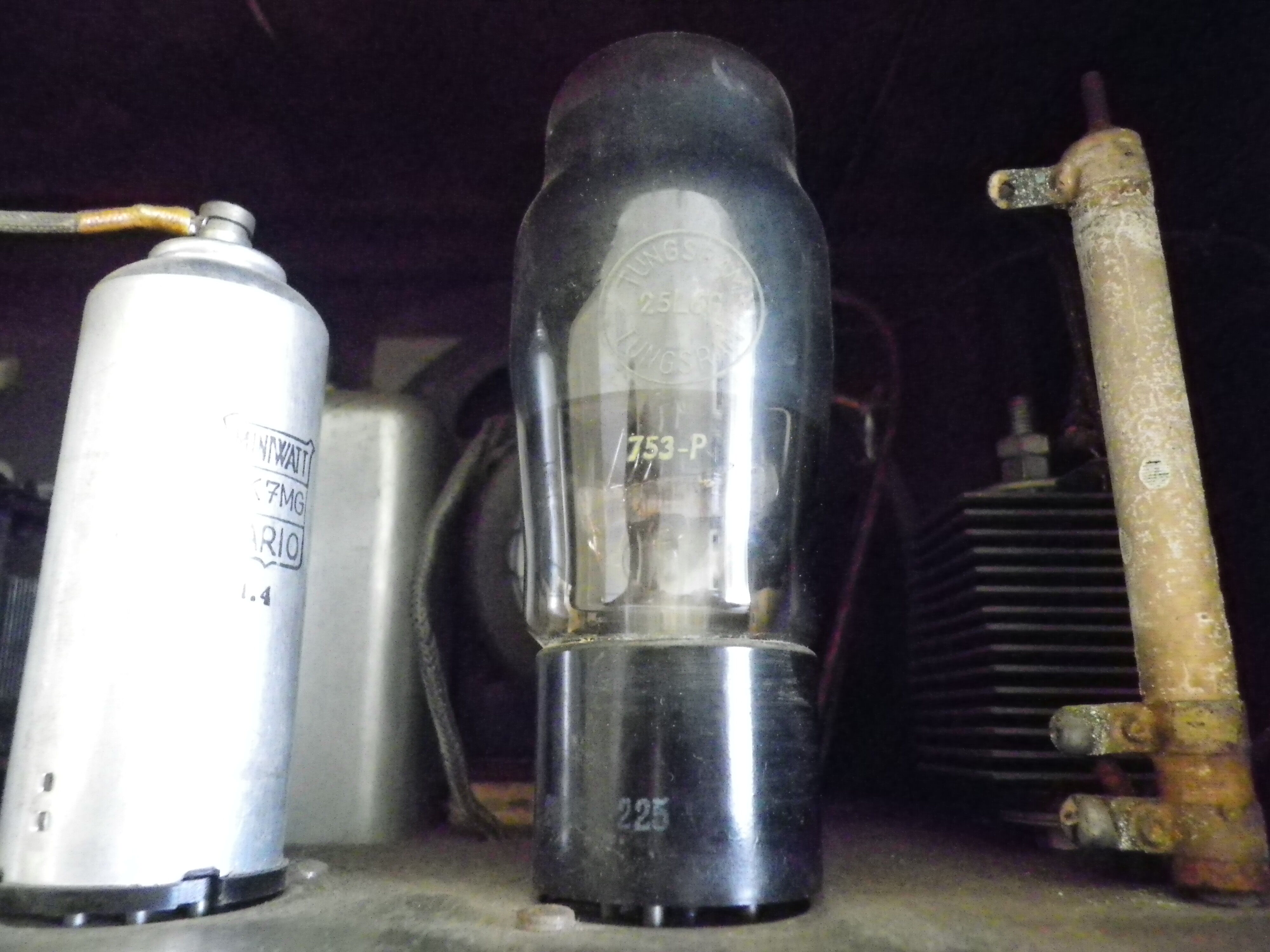 Vintage decoration radio station - Wood, Bakelite - Electroradio Institute, Paris - 50s