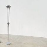 Chrome floor lamp attributed to Angelo Brotto