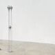 Chrome floor lamp attributed to Angelo Brotto