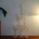 6 antique cut crystal water glasses from Lorraine