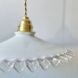 Opaline pendant light