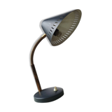 70s swan collar metal desk lamp
