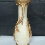 Royal Dux art nouveau porcelain vase