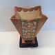Hand painted art deco vase by Myott and son