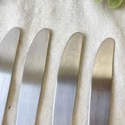 6 Couteaux vintages inox made in France