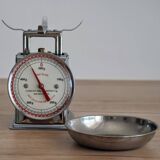 Yasu Sasamoto metal kitchen scale - Dulton - vintage