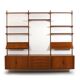 Teak Wall System by Kai Kristiansen for FM Denmark 1960s