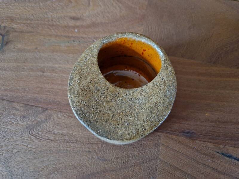 Claire Debril (1927-2021) - Ceramic vase built using the coiling technique.