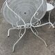 Iron garden furniture