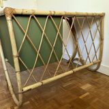 Rattan desk