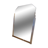 Miroir art déco doré