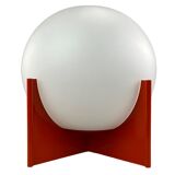 Lampe à boule space age design verre métal 60s 70s