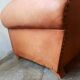 Old leather club chair 1940-1950