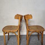 Pair of bistro chairs
