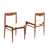 Pair of rosewood chairs