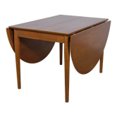 Mid century danish teak extendable dining table, 1960s