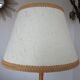 Scandinavian wooden lamp Denmark 1980