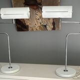 pair of Bergboms model B 090 articulated lamps - Sweden 70s/80s