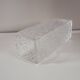 Vintage asymmetrical glass vase