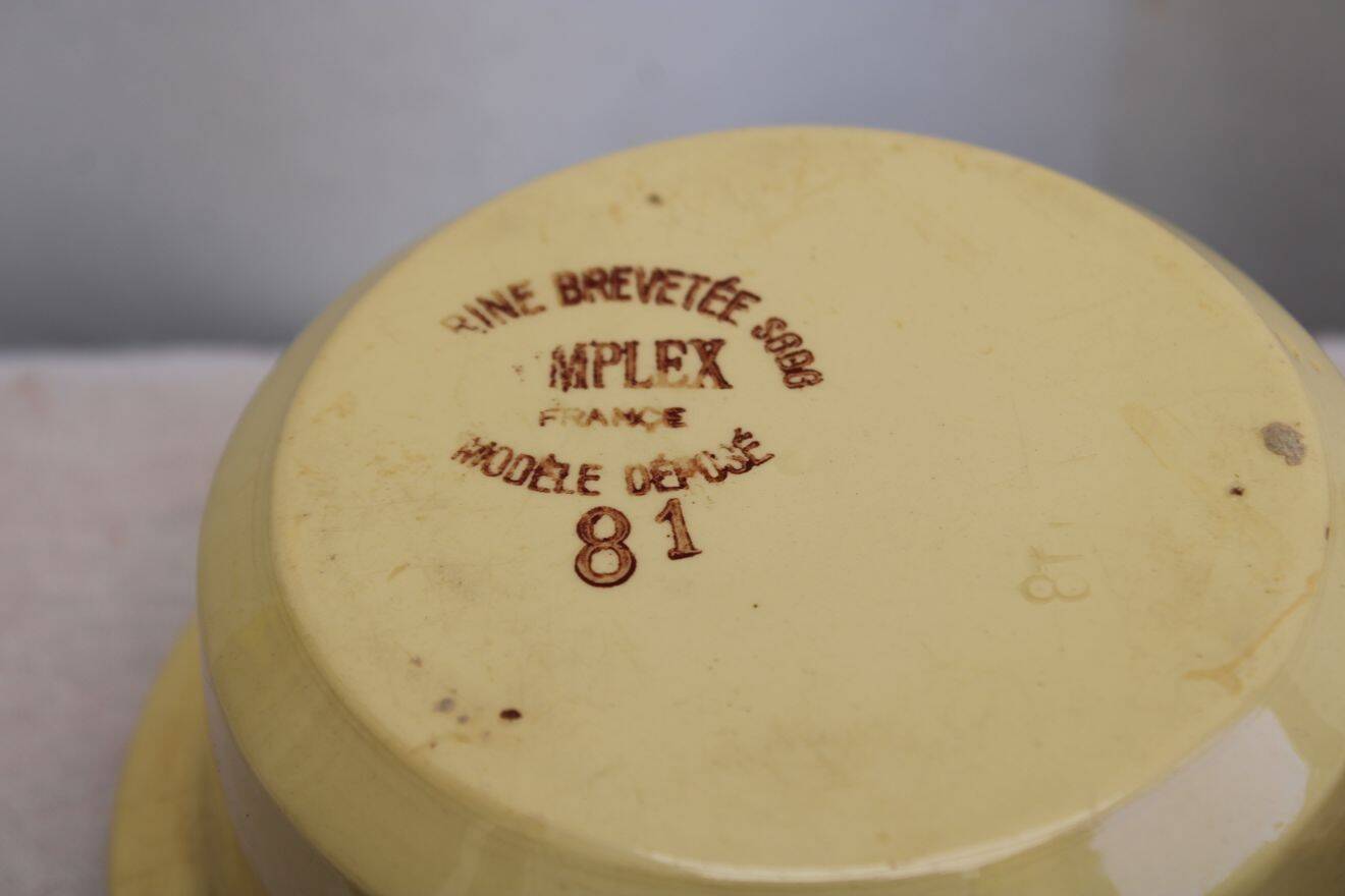 Lot de 5 terrines en céramique