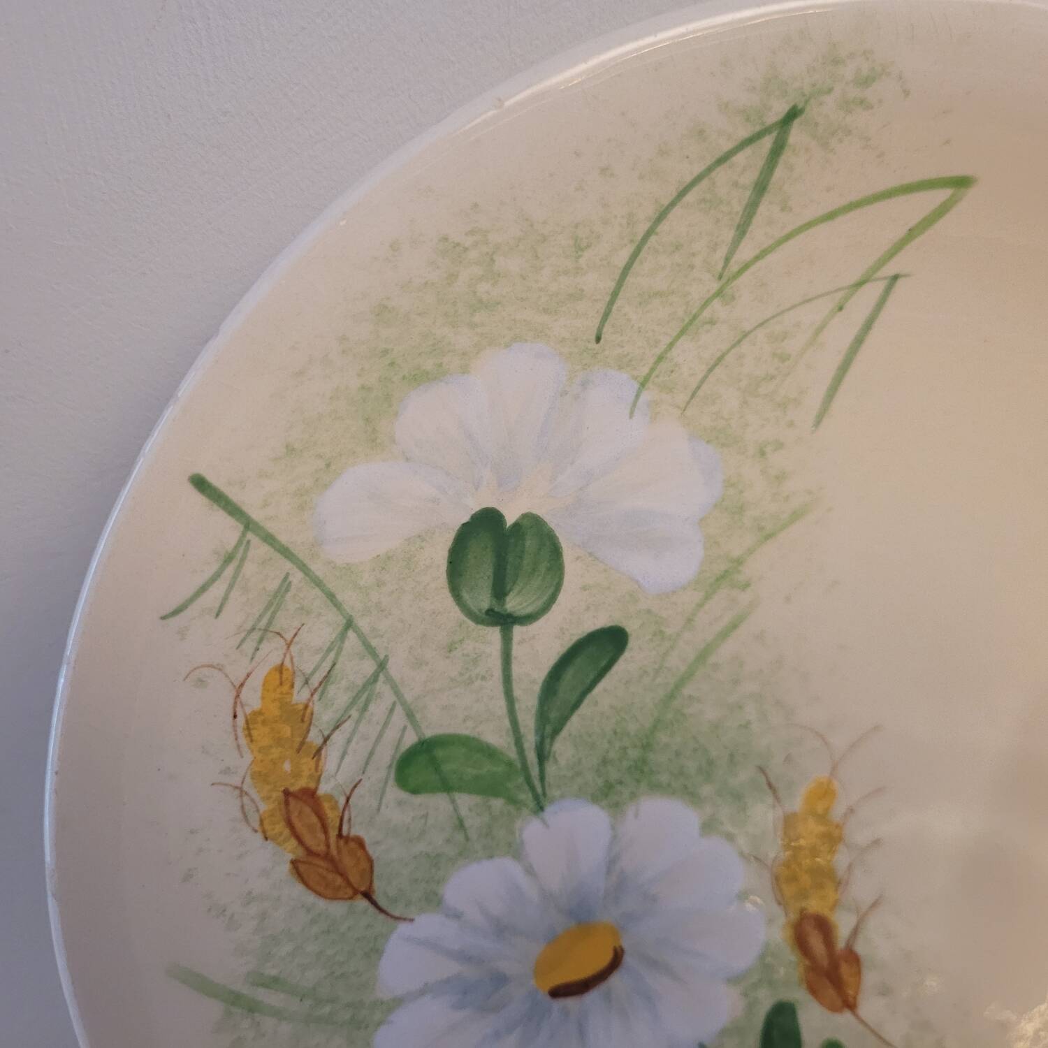 Set of 6 Longchamp 70's flat plates