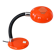 Space Age orange desk lamp – 1970s