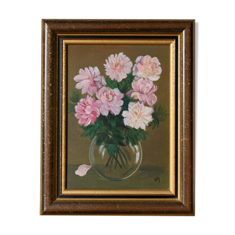 Painting "bouquet of peonies"