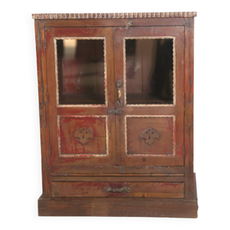 Art Deco dresser in antique Burmese teak