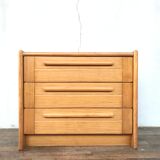 Commode Gautier en bois en pin de 1970