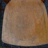 4 chaises bistro aux assises sérigraphiées