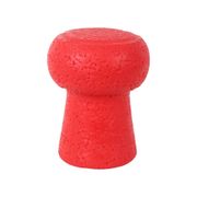 Italian Red Pop Art Design Table Lamp Petit Bouchon Pierfrancesco Arnone