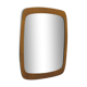 Miroir scandinave en teck, années 1960