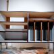 Meuble vintage hifi platine vinyle / buffet rangement bois