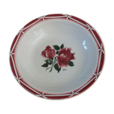 Vintage round hollow dish Digoin Sarreguemines model Cibon