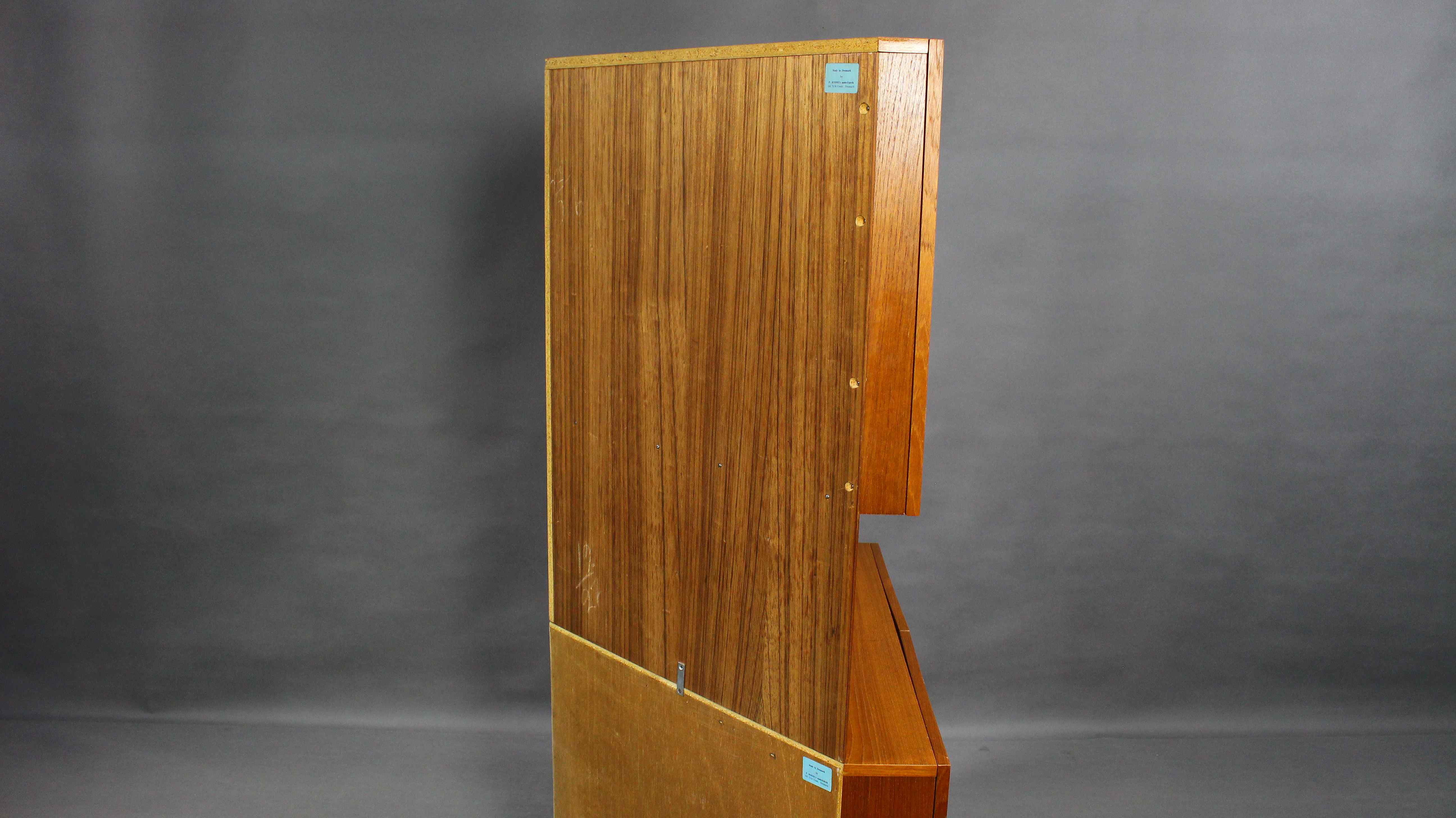 Vintage corner cabinet  in teak by P.Rimme's, 1960