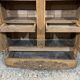 19th-century Norman wedding armoire in blonde oak.