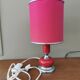 1970s vintage chrome and red lamp