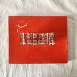 Set of 12 vintage Baccarat crystal knife rests with original box