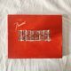Set of 12 vintage Baccarat crystal knife rests with original box