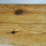 Mountain farm table and two benches