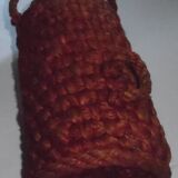 Braided rope bottle