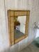 Vintage rattan mirror