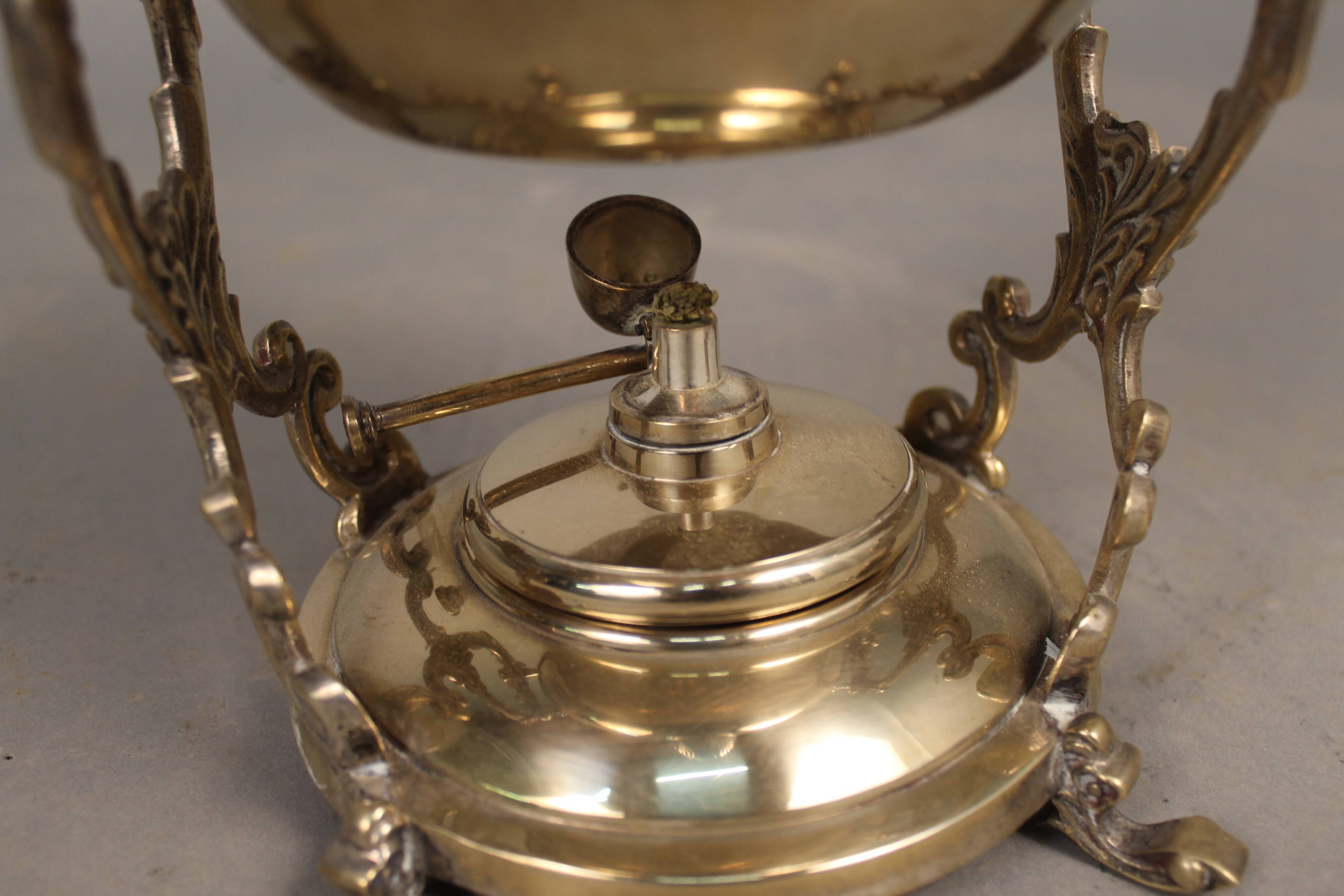Samovar silver metal late 19th