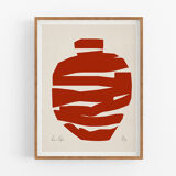 Abstract giclee art print, A3