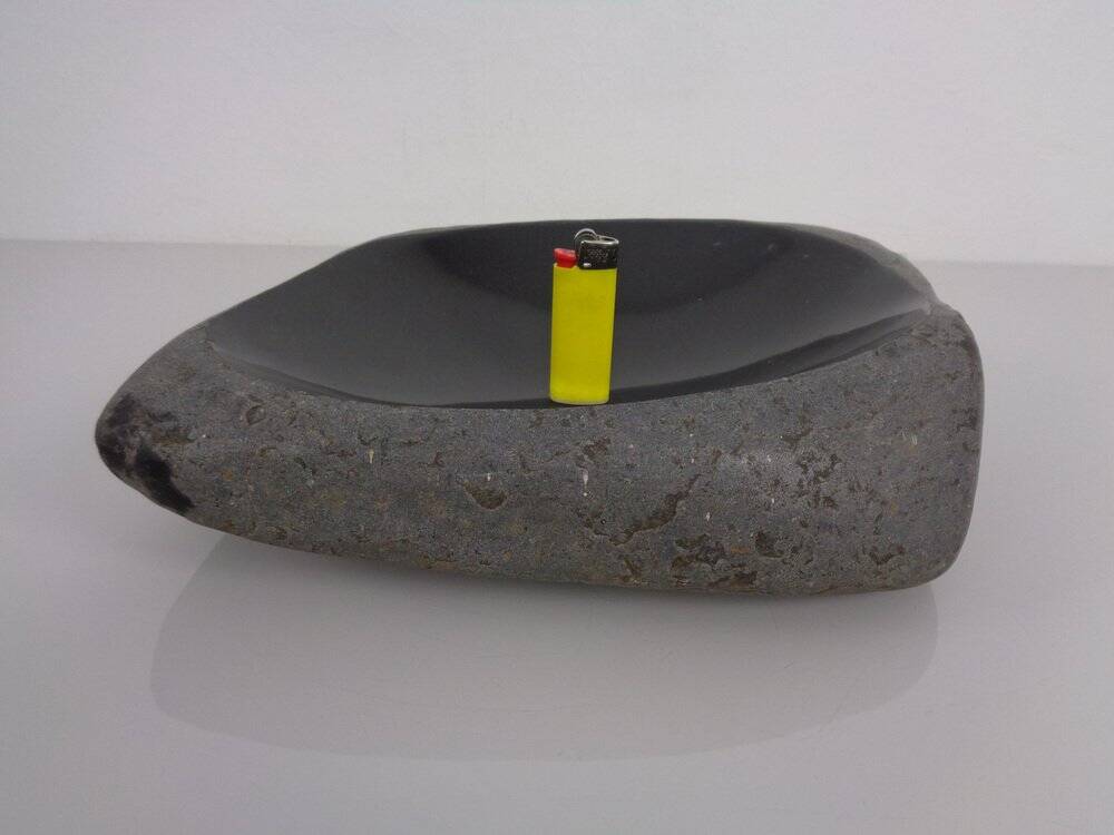 Large Vintage Italian Stoneware Bowl, 1960s