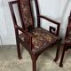 Fauteuils chinois broderie de soie