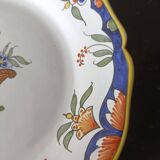 Plate signed geo martel old rouen