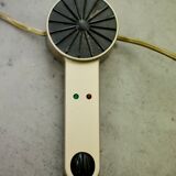 Floor lamp Gianfranco Frattini, metal gold and alabaster, Relco Milano