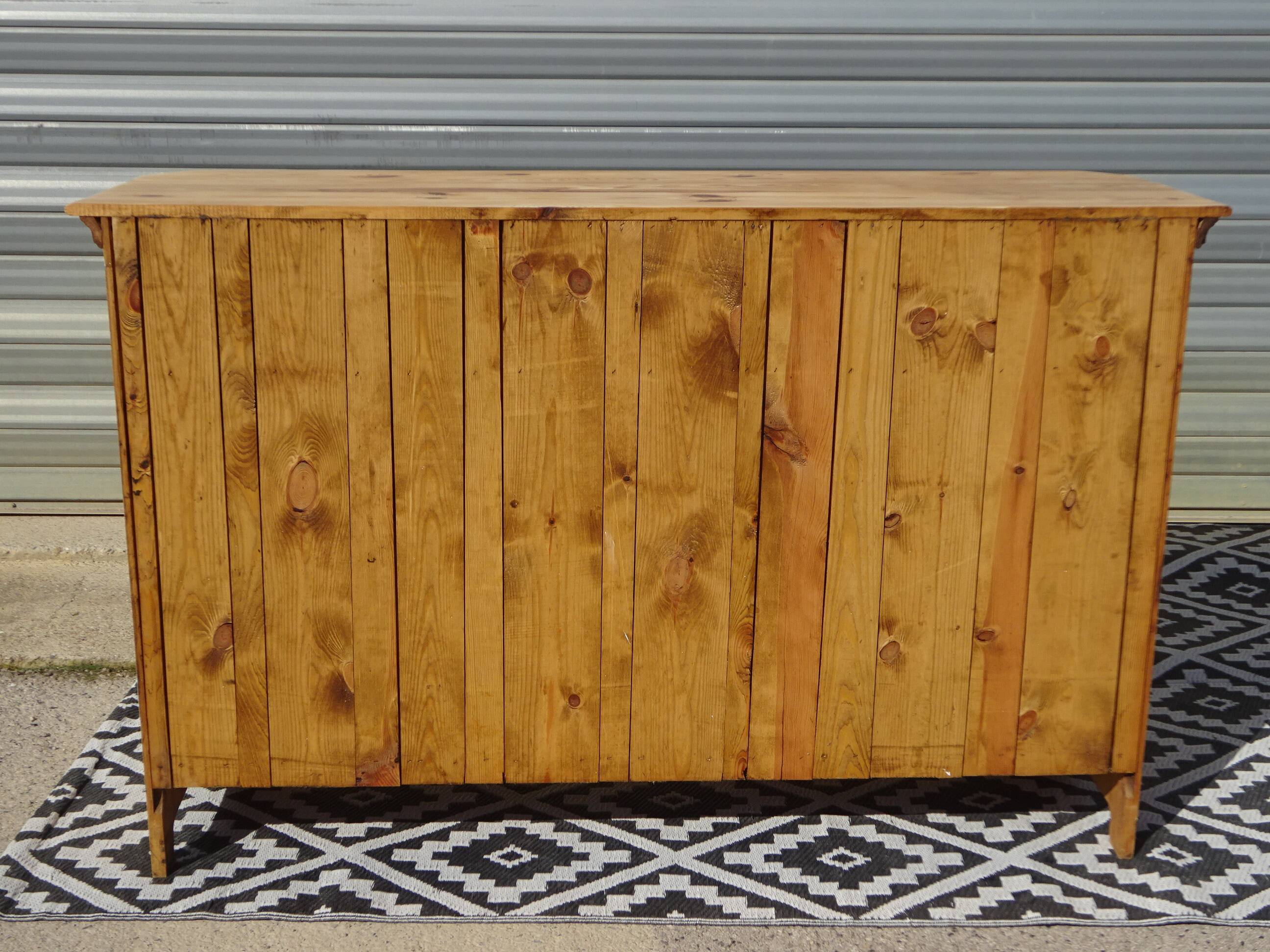 natural pine enfilade